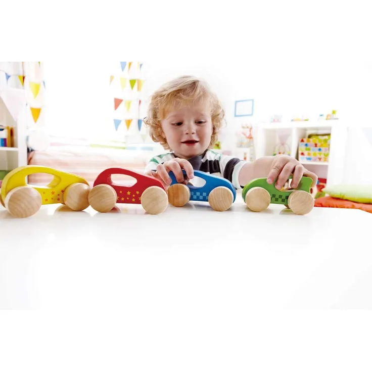 Hape International Cars E0057, Mehrfarbig