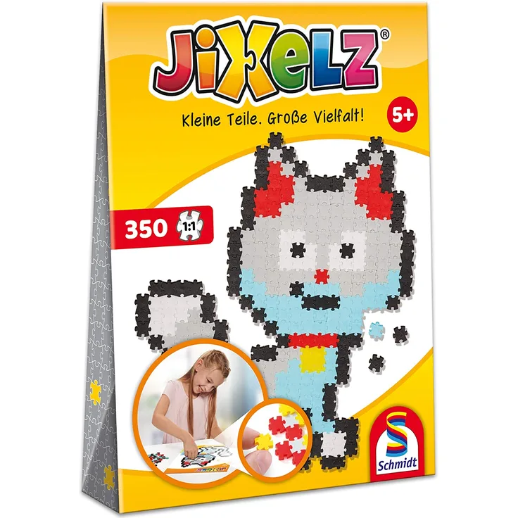 Schmidt Spiele 46110 'JIXELZ "Katze"' 350 Teile, ab 5 Jahren
