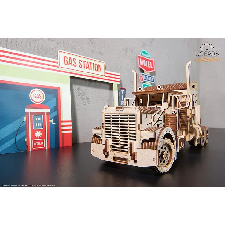 Ugears Lastwagen/Truck Heavy Boy VM-03 – Bild 9
