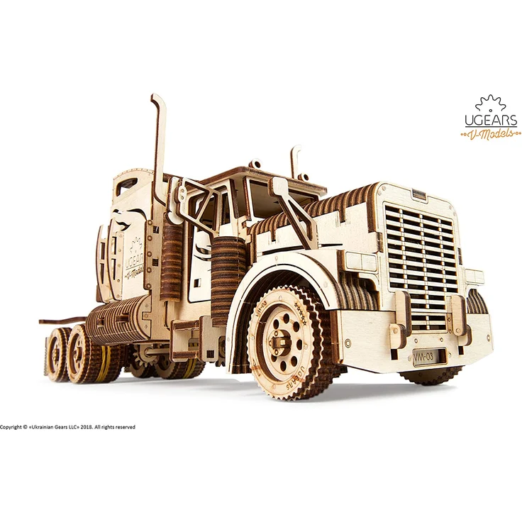 Ugears Lastwagen/Truck Heavy Boy VM-03 – Bild 2