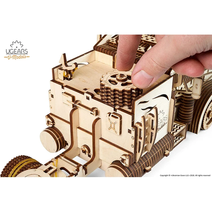 Ugears Lastwagen/Truck Heavy Boy VM-03 – Bild 6