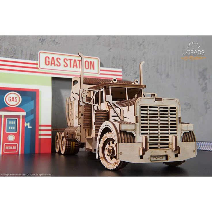 Ugears Lastwagen/Truck Heavy Boy VM-03 – Bild 8