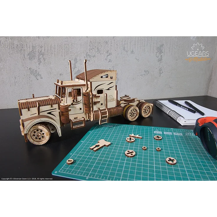 Ugears Lastwagen/Truck Heavy Boy VM-03 – Bild 7