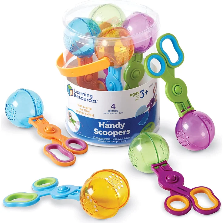 Learning Resources Handy Scoopers – Praktische Schöpfschere, c1 – Bild 1