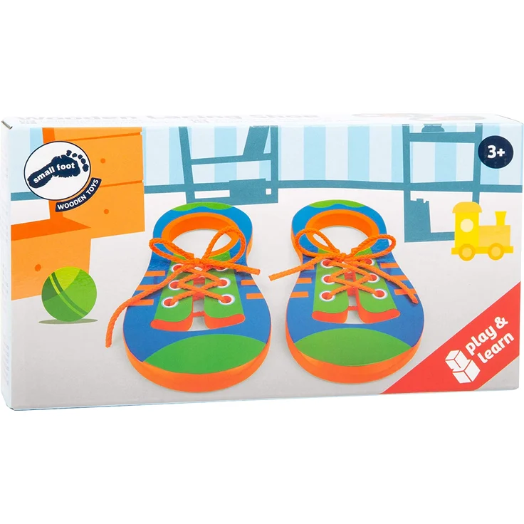 Fädelschuhe aus Holz – Bild 2