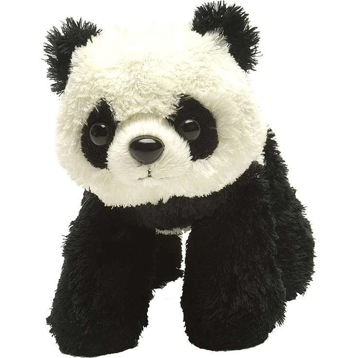 Wild Republic Hug'ems Plüschtier, Kuscheltier, Panda 18cm – Bild 1