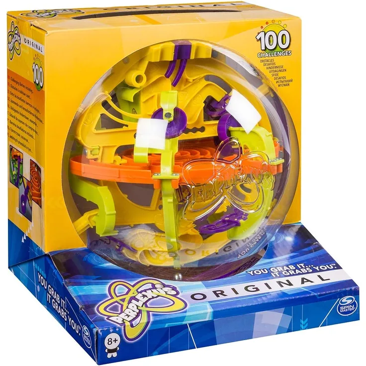 Spin Master Games 6022078 - Perplexus Original, Geschicklichkeitsspiel, 100 Herausforderungen