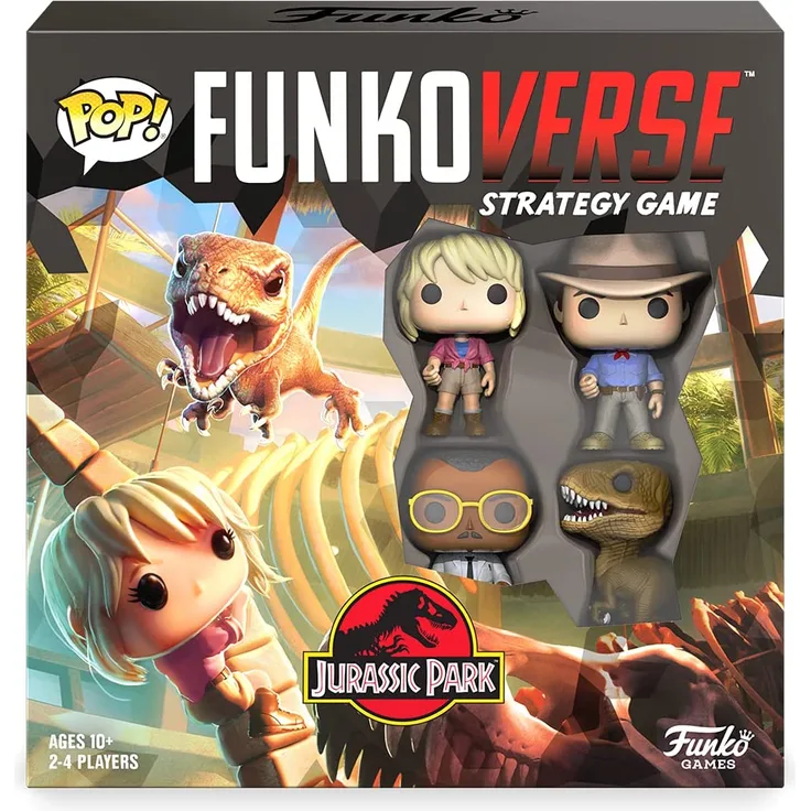 Jurassic Park Funkoverse Brettspiel Strategy Game *Englische Version*