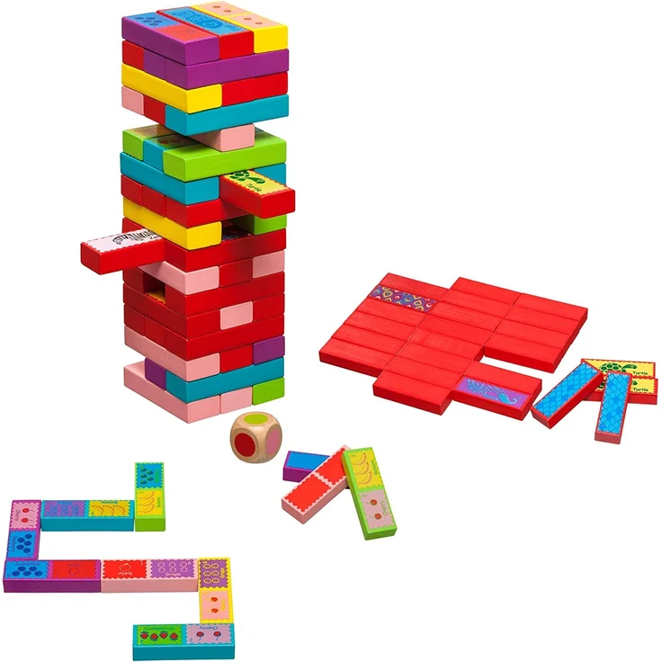 Philos 3289 - Verflixter Turm, 3 in 1, Pairs, Domino – Bild 1