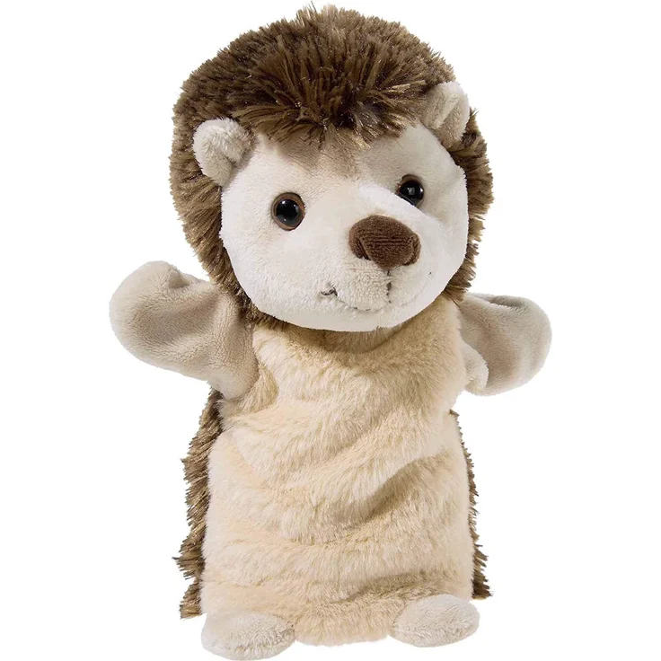 Heunec 394179 Handspielpuppe Igel, braun