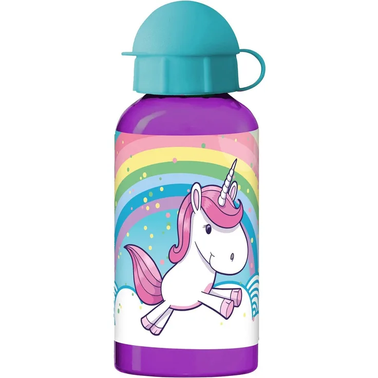 p:os Aluflasche Einhorn