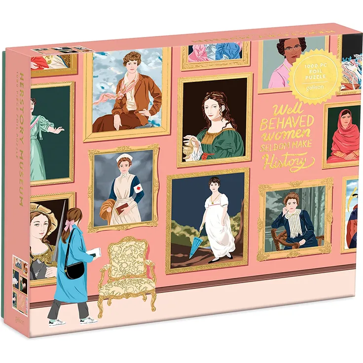 Herstory Museum 1000 Piece Foil Puzzle