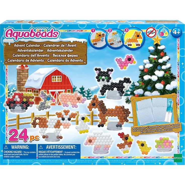 Aquabeads - 31367 - Advent calendar Farm