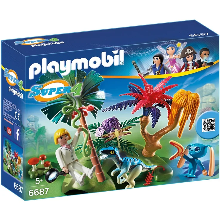 PLAYMOBIL 6687 - Super 4 Lost Island – Bild 1