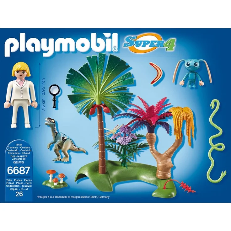 PLAYMOBIL 6687 - Super 4 Lost Island – Bild 3