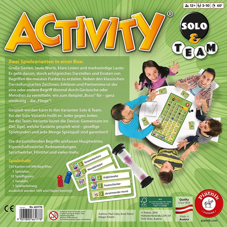 Piatnik 6617 - Activty Solo & Team – Bild 3