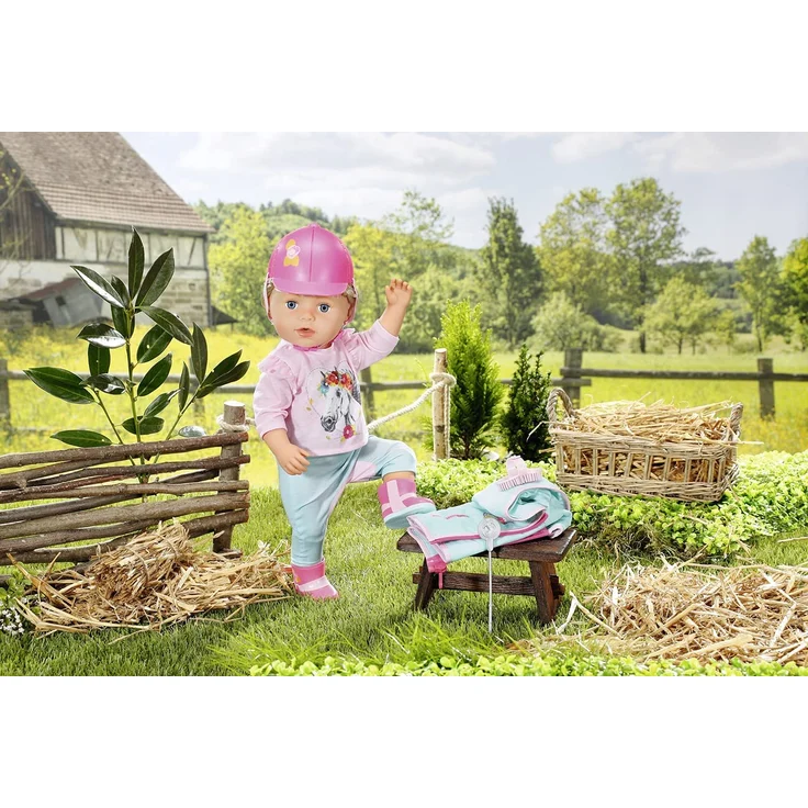Zapf 831175 BABY born Deluxe Reiter Outfit 43 cm - Preisvergleich – Bild 6
