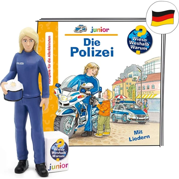 tonies® Hörfigur - Wieso? Weshalb? Warum? Junior - Die Polizei – Bild 1