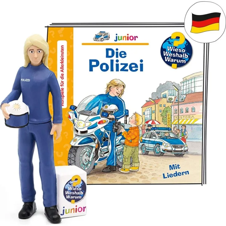 tonies® Hörfigur - Wieso? Weshalb? Warum? Junior - Die Polizei