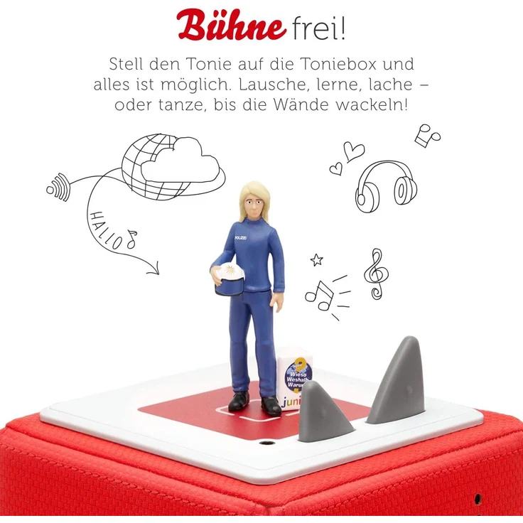 tonies® Hörfigur - Wieso? Weshalb? Warum? Junior - Die Polizei – Bild 2