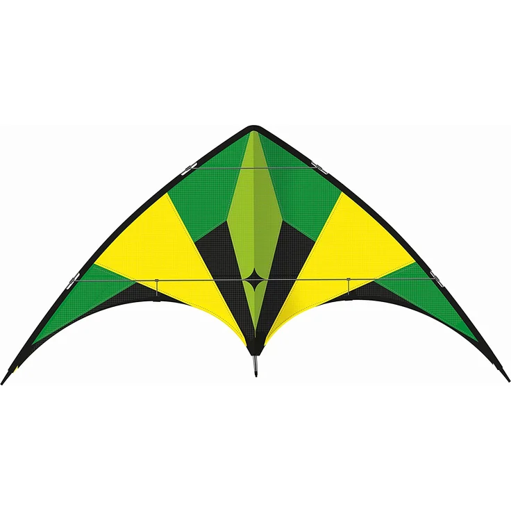 Paul Günther 1084 - Sportlenkdrachen Active Loop 160, Drachen für Könner, Segel aus reißfestem Ripstop-Polyester, robuste Fiberglasstäbe, mit Lenkrollen und Schnur, ca. 160 x 80 cm groß – Bild 1