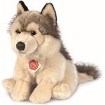 Hermann Teddy Collection 927389 - Plüsch-Wolf sitzend, 29 cm