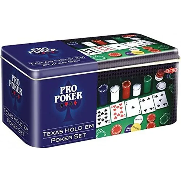 Tactic O3095 - Pro Poker Texas Hold'em Poker Set [UK Import]