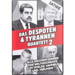 Tyrannen & Despoten Quartett - Das Diktatoren Kartenspiel die 32 übelsten Führer der Geschichte auf Spielkarten (Red Edition)