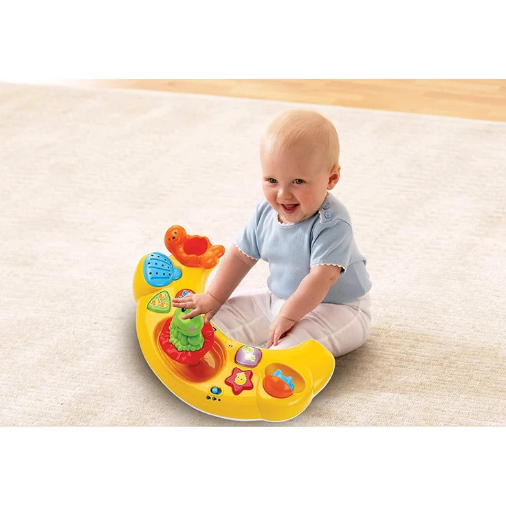 VTech Super Kindersitz 2-in-1 Baby Erstes Alter, Badespielzeug, 80-515405, mehrfarbig – Version FR – Bild 6