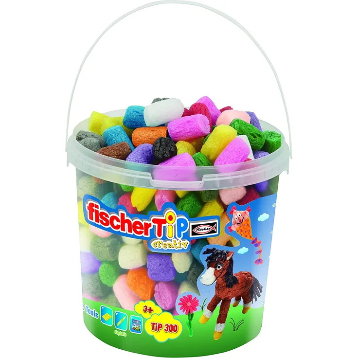 fischerTiP 533781 - 300, Kinder-Bastelsets