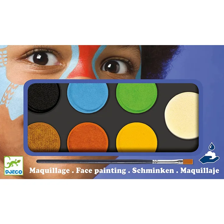 DJECO Body art: Schminkpalette 6 Farben