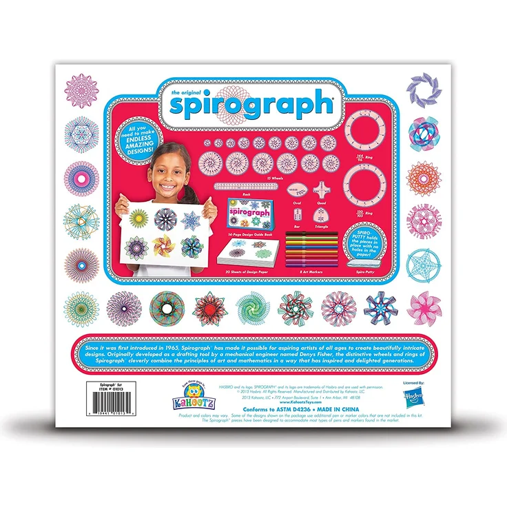 Spirograph - 33978 - Kit mit Filzstiften - Bastelset – Bild 2