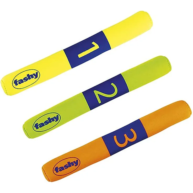 Fashy Schwimmtraining Neopren-Tauchstäbe, Mehrfarbig, 4210