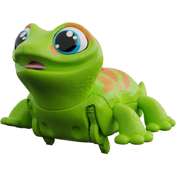 Goliath. Animagic Let's Go Gecko. Dein neuer Freund, der dich überall hinbegleitet. Gecko Spielzeug. Eidechse Spielzeug. Roboter Spielzeug. Interaktives Kuscheltier. Kinderspielzeug ab 5 Jahre – Bild 2