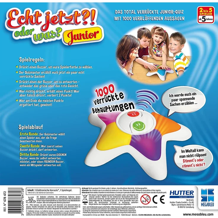 Megableu 678472 Echt Jetzt JUNIOR, bunt – Bild 3