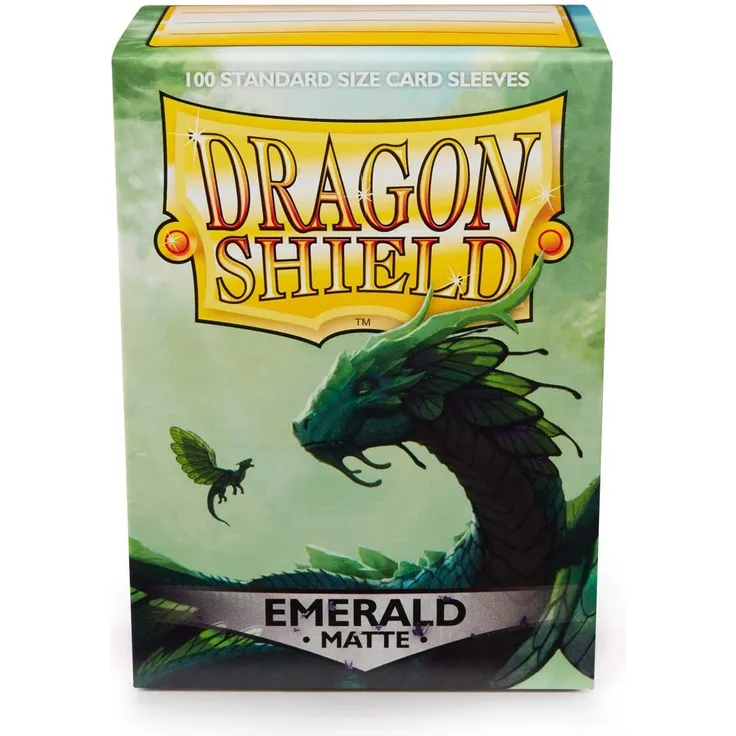 Dragon Shield Matte: Emerald (100 Stück)