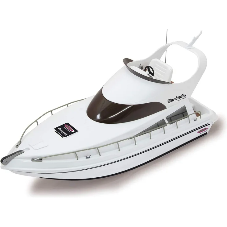 Jamara 040670 Barbados RC-Yacht 2,4Ghz-2 Antriebsmotoren, einfach zu steuern, Deckel mit Schnellverschluß, Trimmruder & Feintrimmung am Sender, weiß – Bild 6