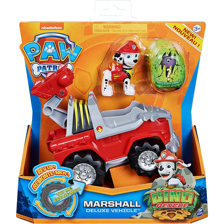 Nickelodeon einsatzfahrzeug Dino Pfote Patrol Marshall junior 15 cm - Preisvergleich – Bild 2