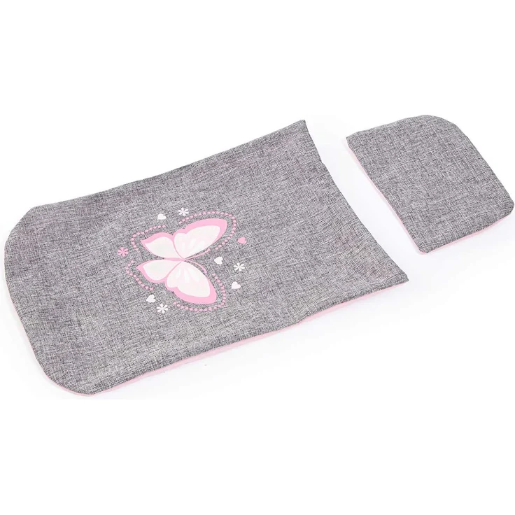 Puppenwagen Cosy grau/rosa - Preisvergleich – Bild 6