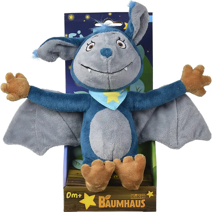 Simba 109221000 Fidi Fledermaus Plüsch, 25cm