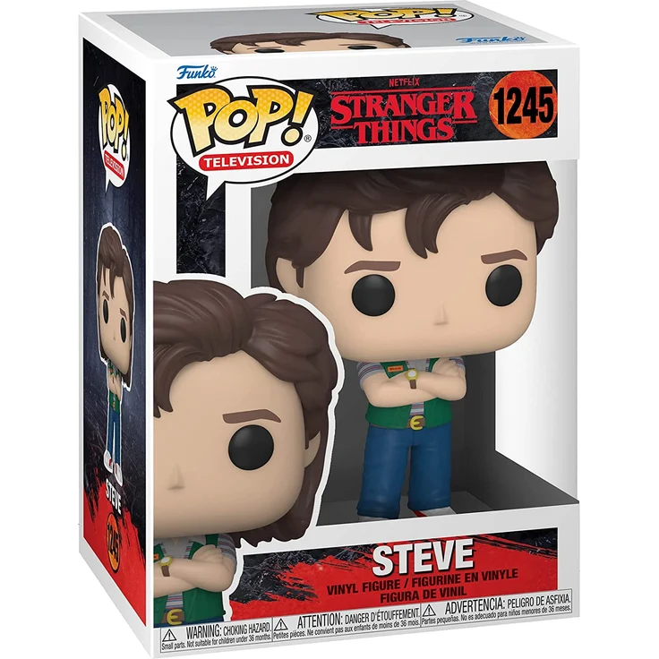 Stranger Things - Steve 1245 - Funko Pop! - Vinyl Figur - Preisvergleich – Bild 2