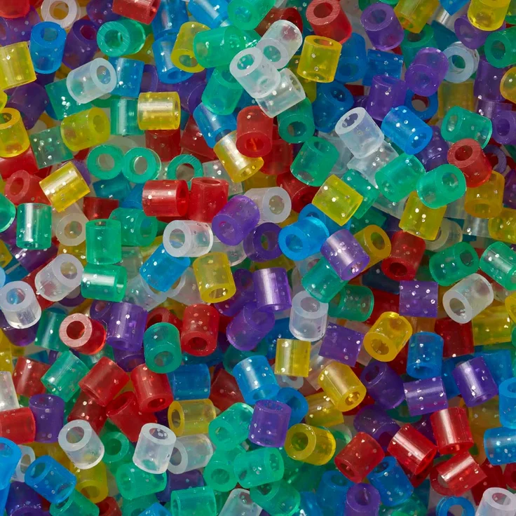 Hama 207-54 Glitter Mix Midi Beads 3000 pcs (3x1000pcs) – Bild 3