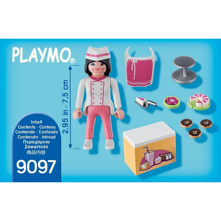 Playmobil 9097 - Konditorin mit Kuchentheke – Bild 3