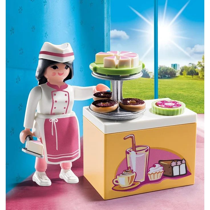 Playmobil 9097 - Konditorin mit Kuchentheke – Bild 2