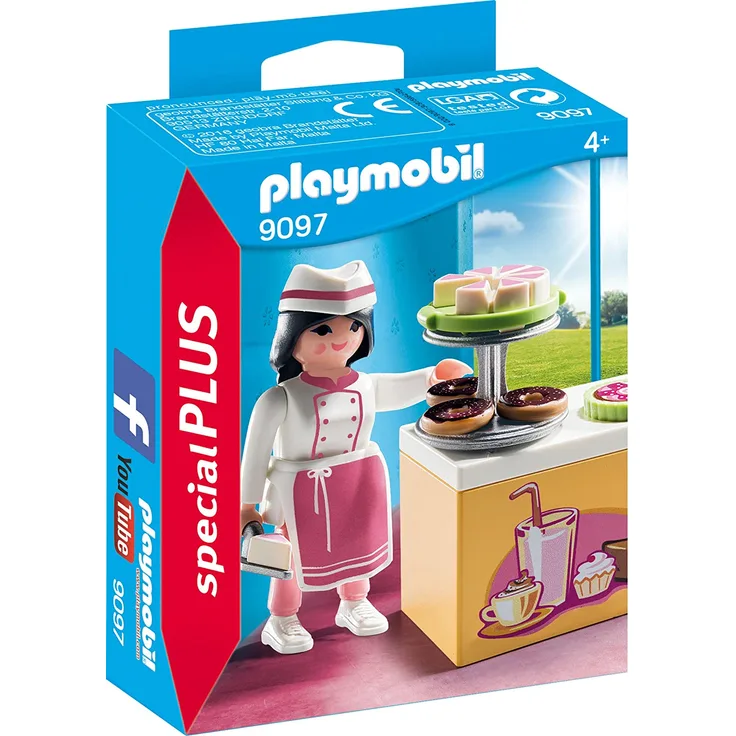 Playmobil 9097 - Konditorin mit Kuchentheke