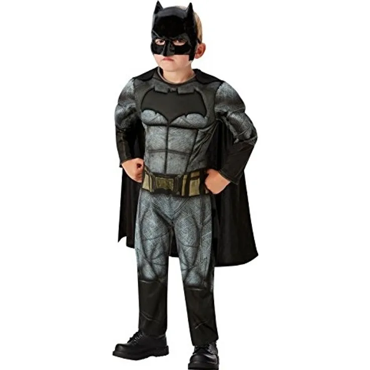 Rubie's, offizielles Batman-Kostüm für Kinder (DC Justice League)