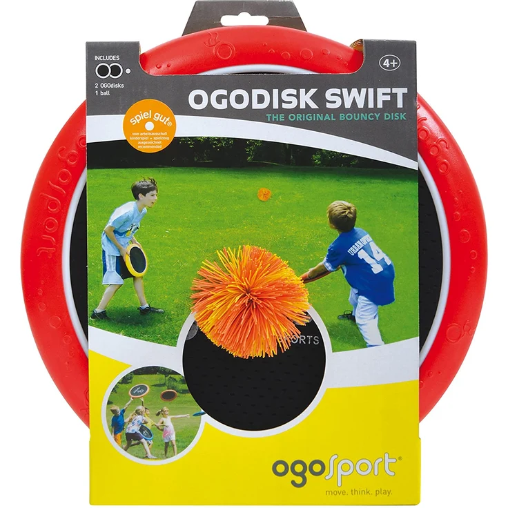 Schildkröt Funsports Softdisc Ogo Sport Set, Standardgrösse, rot, gelb, durchmesser 29 cm, 970117 – Bild 5