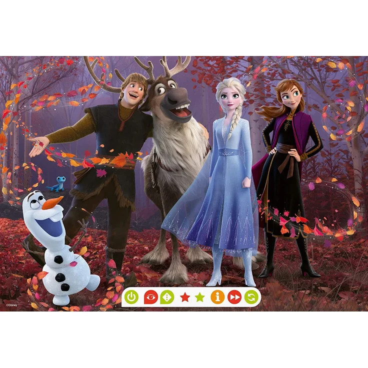 Ravensburger tiptoi Spiel 00109 Puzzle für kleine Entdecker: Die Eiskönigin - 2x24 Teile Kinderpuzzle ab 4 Jahren Anzahl Teile: 2 x 24, Puzzle, tiptoi macht Wissen lebendig, Das audiodigitale Lernsystem, ohne tiptoi-Stift (muss separat erworben werden), Disney Frozen 2 - Die Eiskönigin – Bild 2