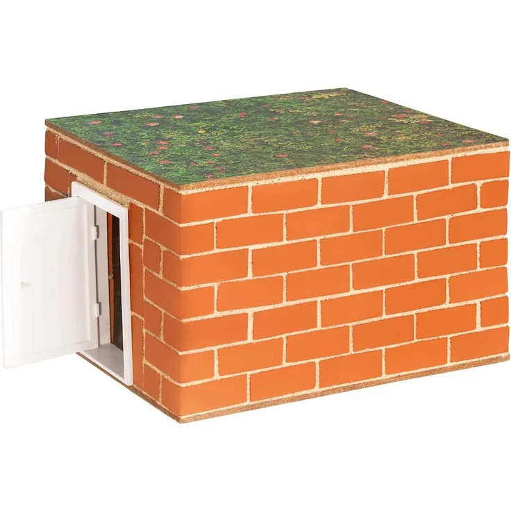 Teifoc TEI 4060 Bausatz "Garage" mit echten Ziegeln - Preisvergleich – Bild 3