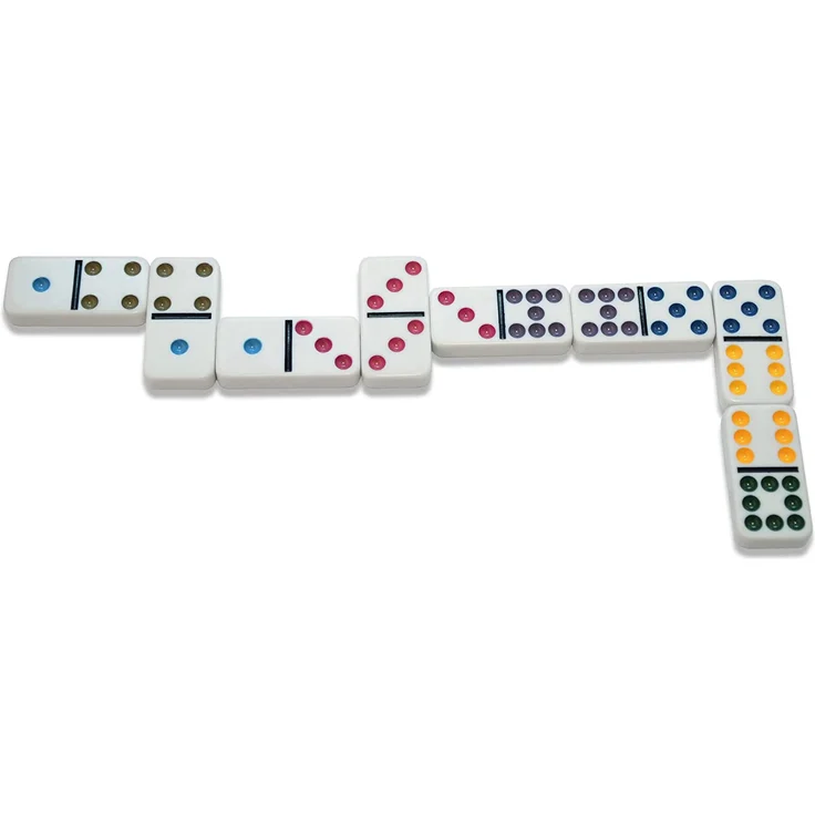 Noris 606108003 606108003-Deluxe Doppel 9 Domino, Spieleklassiker – Bild 3